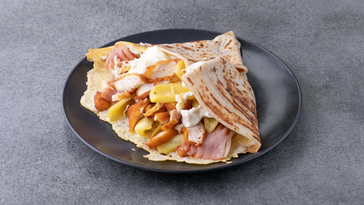 Savory crepes